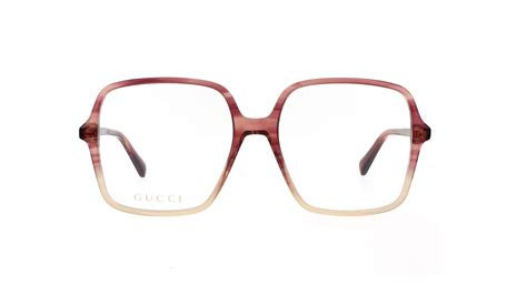 gucci pink eyeglasses.